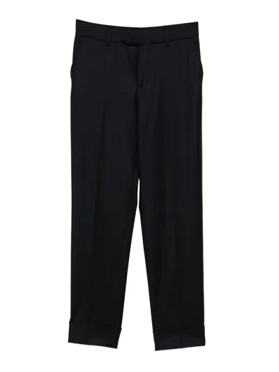 Berwich Alice Belt-loop Pocket Trousers In Black