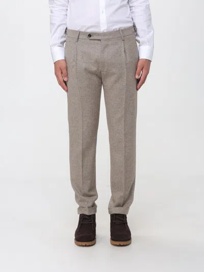 Berwich Pants Men Color Camel In Gray