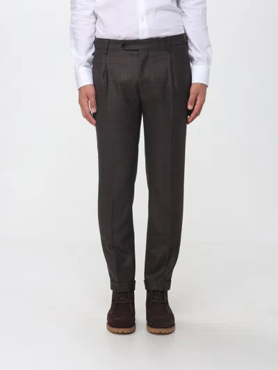 Berwich Pants Men Color Multicolor In Brown