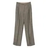 Berwich Wool Pants In Gray