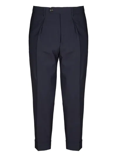 Berwich Pleat-detailed Trousers In Blue