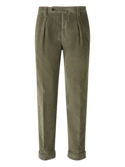 BERWICH PLEATED CORDUROY TROUSERS