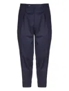 Berwich Tailored Wool Pants With Straight Leg