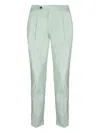 Berwich Pleated Trousers In Green