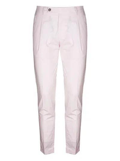 Berwich Pleated Trousers In Pink
