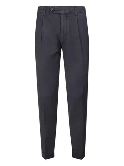 Berwich Pleated Trousers In Gray