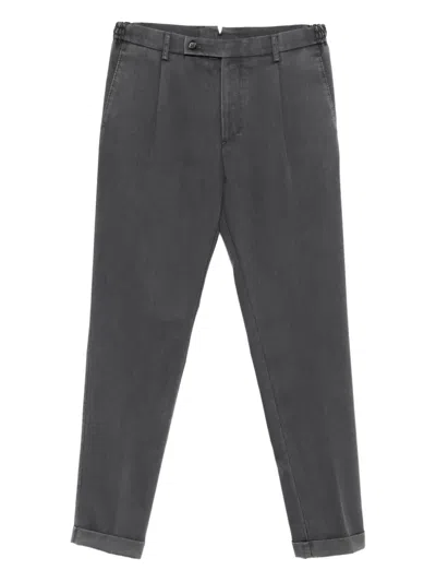 Berwich Pleated Trousers In Gray