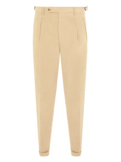 Berwich Pleated Trousers In Multi