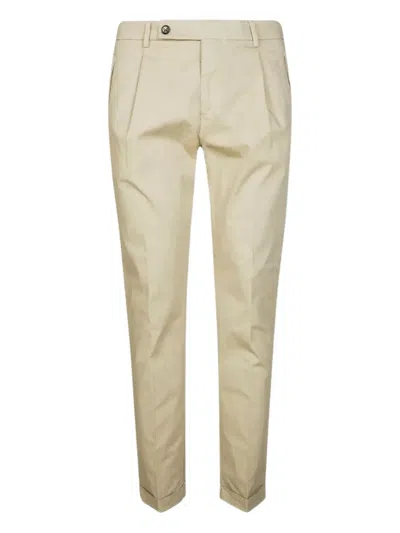 Berwich Pleated Trousers In Nude