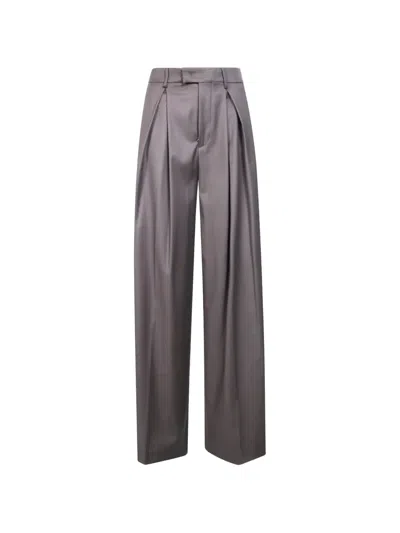 Berwich Pleated Wide-leg Trousers In Multi