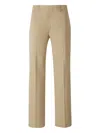 Berwich Belt Loops Slacks In Brown
