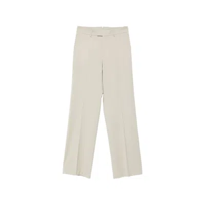 Berwich Pressed-crease Trousers In Neutral