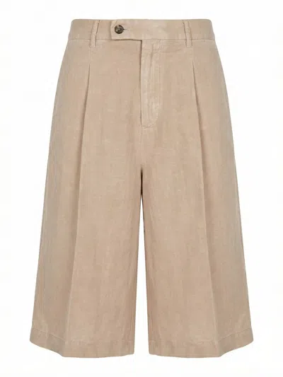 Berwich Shorts In Brown