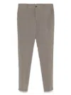 Berwich Straight-leg Chinos In Brown