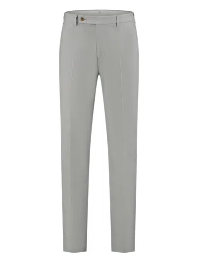 Berwich Straight-leg Trousers In Gray