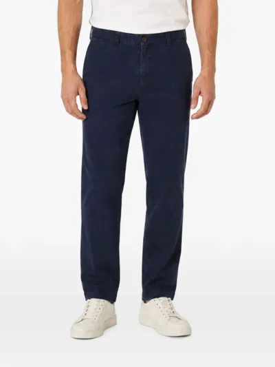 Berwich Straight-leg Chino Trousers In Blue