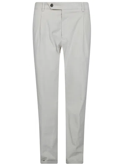 Berwich Straight-leg Corduroy Pants In Gray