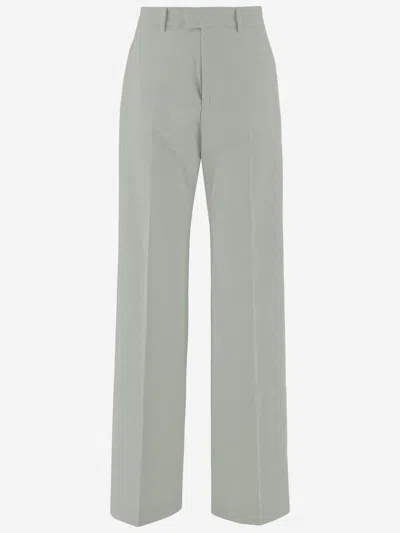 Berwich Stretch Cotton Blend Pants In Green