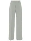 Berwich Stretch Cotton Blend Pants In Green