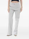 Berwich Stripe-pattern Trousers In Gray