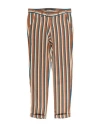 Berwich Toddler Boy Pants Brown Size 6 Linen, Cotton In Brown