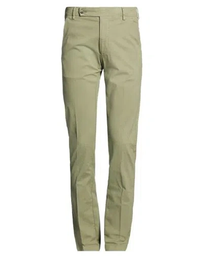 Berwich Vissuto Man Pants Military Green Size 28 Cotton, Lycra, Elastane