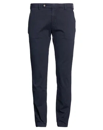 Berwich Vissuto Man Pants Navy Size 38 Cotton, Lycra, Elastane
