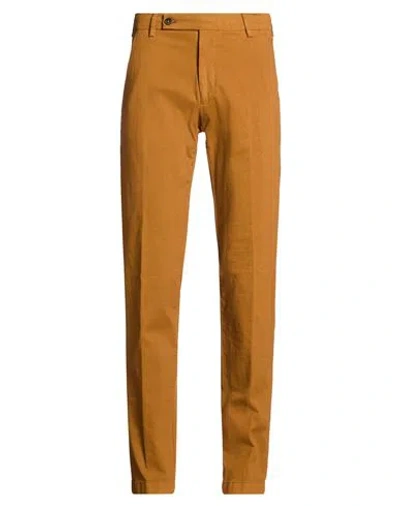 Berwich Vissuto Man Pants Tan Size 28 Cotton, Lycra, Elastane In Brown