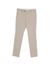 Berwich Retro Button Cuffed Trousers In Blue