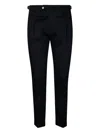 Berwich Waist-tabs Trousers In Blue