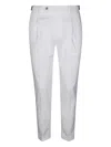Berwich Waist-tabs Trousers In White