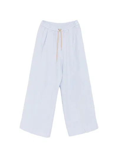 Berwich Wide Leg Pants In Blue