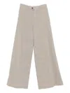 Berwich Pocket Palazzo Pants In Neutral