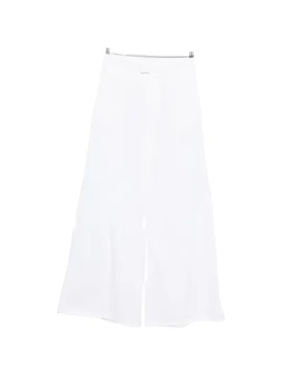 Berwich Wide-leg Trousers In White