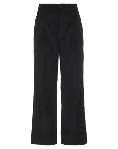Berwich Woman In  Woman Pants Black Size 00 Polyester, Polyamide, Elastane