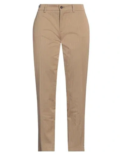 Berwich Woman Pants Sand Size 2 Cotton In Beige