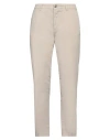 Berwich Woman Pants Beige Size 6 Cotton, Elastane