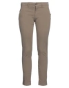 Berwich Woman Pants Beige Size 8 Cotton, Lyocell, Elastane