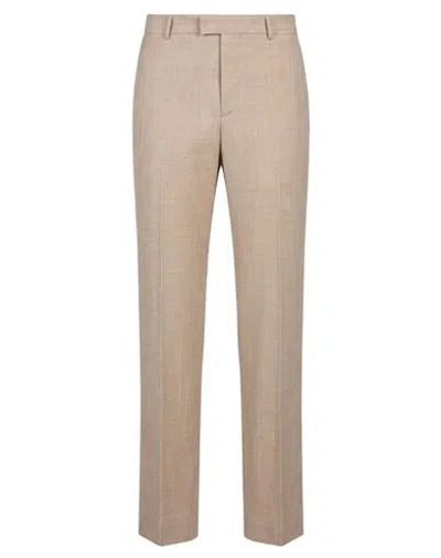 Berwich Woman Pants Beige Size 8 Polyester, Wool, Elastane In Metallic