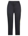 Berwich Woman Pants Black Size 10 Cotton, Elastane In Black