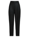 Berwich Woman Pants Black Size 10 Virgin Wool, Viscose, Polyamide, Elastane