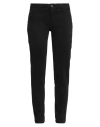 Berwich Woman Pants Black Size 4 Cotton, Elastane