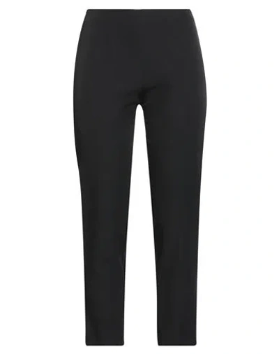 Berwich Woman Pants Black Size 4 Polyester, Elastane