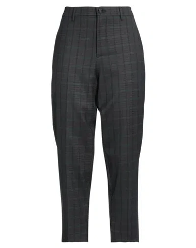 Berwich Woman Pants Black Size 4 Polyester, Virgin Wool, Elastane