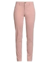 Berwich Woman Pants Blush Size 8 Cotton, Elastane In Pink