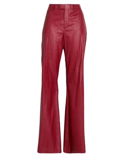 Berwich Woman Pants Brick Size 4 Polyurethane In Red