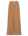 Berwich Woman Pants Camel Size 4 Polyester, Polyamide In Beige