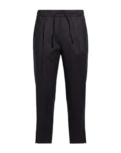Berwich Woman Pants Dark Purple Size 4 Virgin Wool