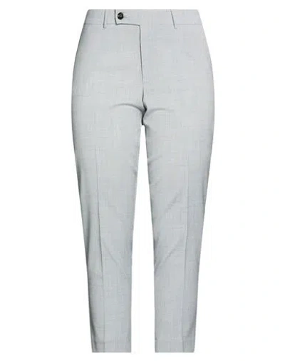 Berwich Woman Pants Grey Size 10 Polyester, Wool, Elastane In Gray
