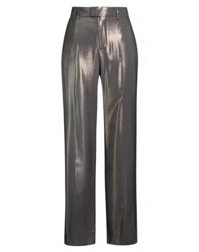Berwich Woman Pants Grey Size 2 Viscose, Polyamide